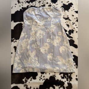 Lush floral purple dress. Sleeveless